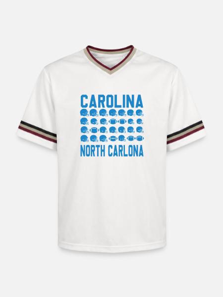 Carolina Football Iconrader - Unisex Football Style Mesh T-Shirt - offwhite/burgundy