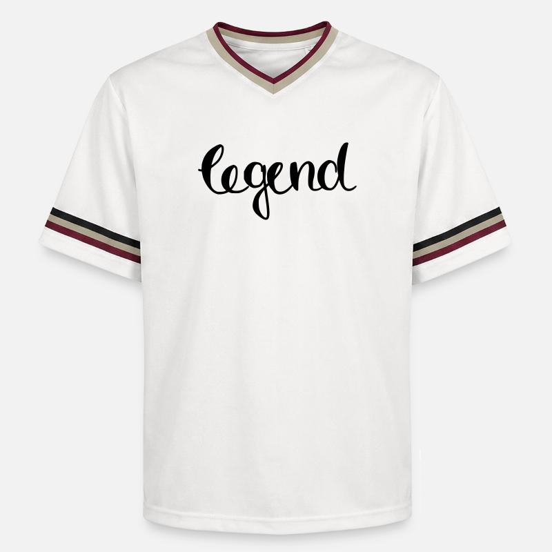 pose - T-shirt de foot unisexe en mesh - blanc cassé/bordeaux