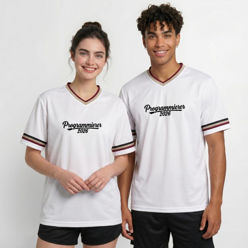 Programmierer 2026 – Coding Design Unisex Football Style Mesh T-Shirt
