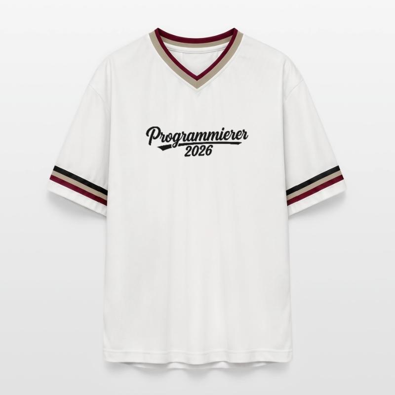 Programmierer 2026 – Coding Design Unisex Football Style Mesh T-Shirt