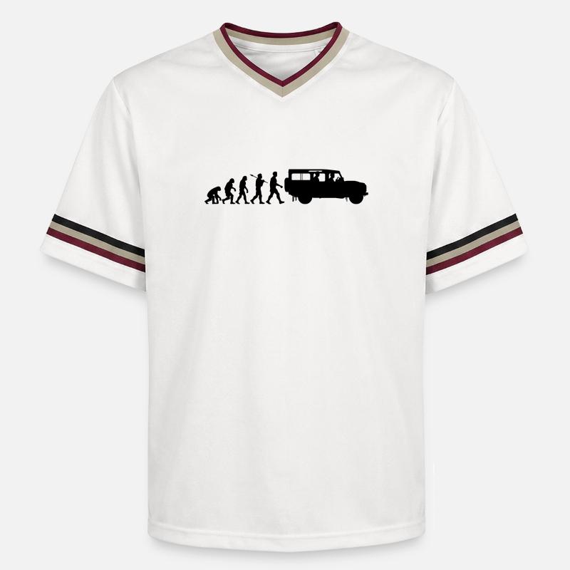 Defender 110 Évolution - T-shirt de foot unisexe en mesh - blanc cassé/bordeaux
