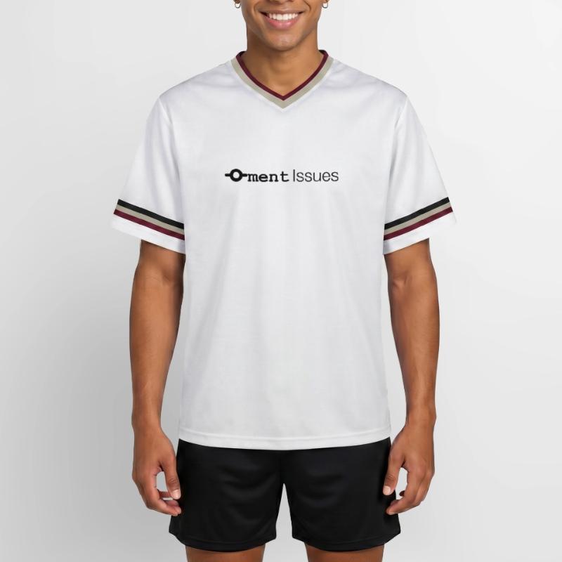 Commitment Issues Unisex Football Style Mesh T-Shirt