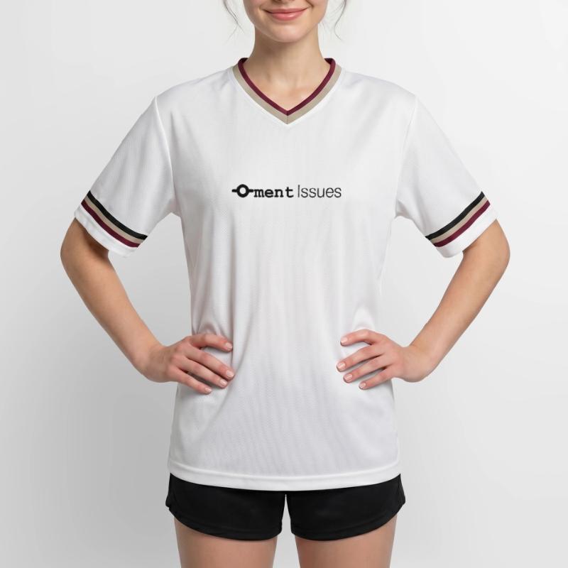 Commitment Issues Unisex Football Style Mesh T-Shirt
