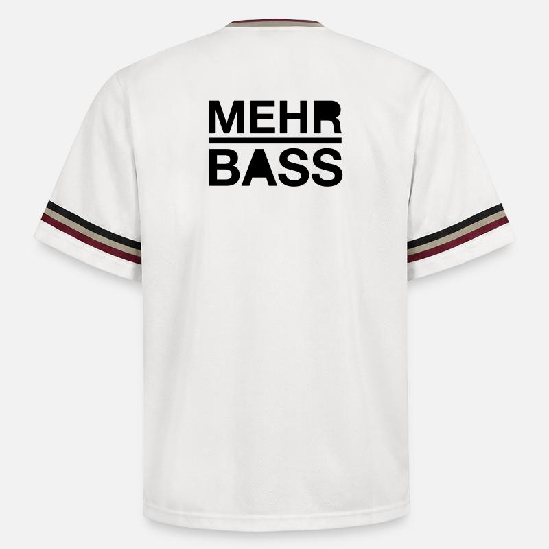 Plus basse - T-shirt de foot unisexe en mesh - blanc cassé/bordeaux