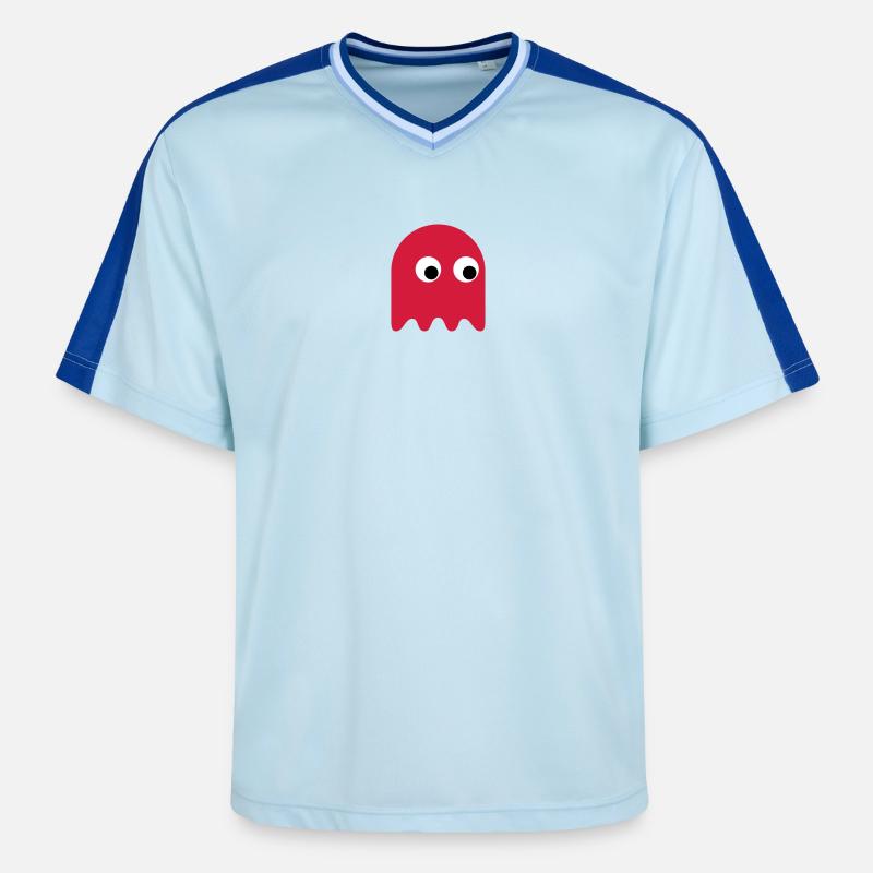 Jeu Classics Ghost - T-shirt de foot unisexe en mesh - bleu clair/bleu foncé