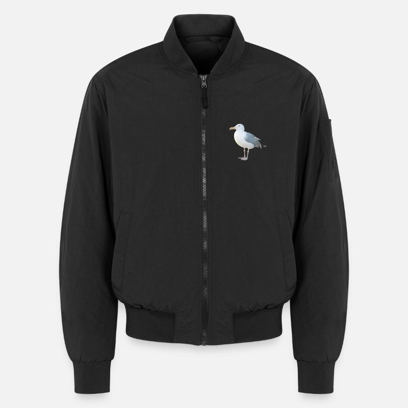 Mouette - Bomber unisexe - noir