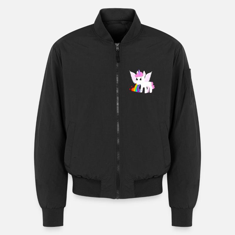 Winged Unicorn Unisex Bomber Jacket