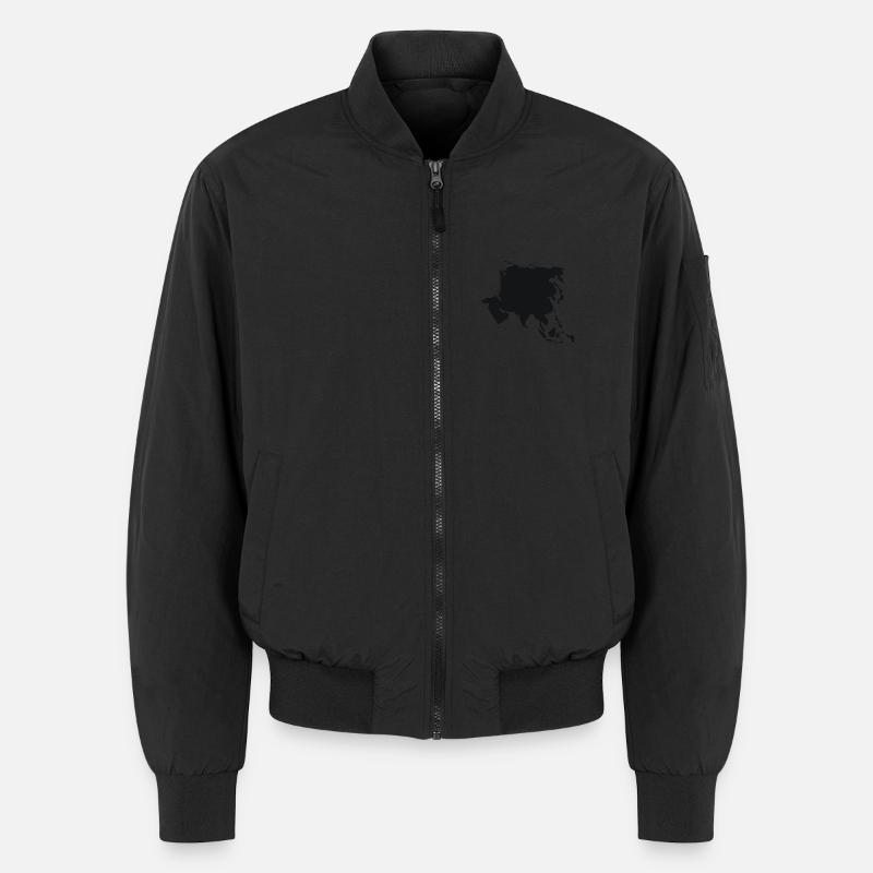 asien - Unisex Bomberjacke - Schwarz
