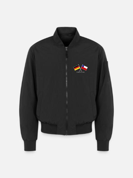 Germany x Chile - Unisex Bomberjacke - Schwarz