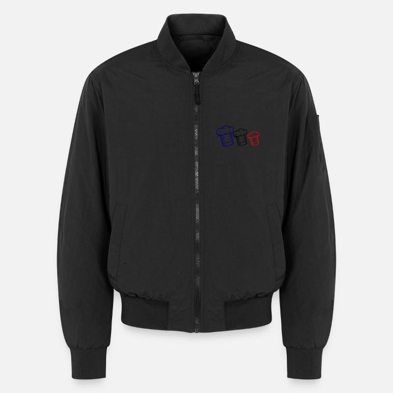 French flag hat Unisex Bomber Jacket