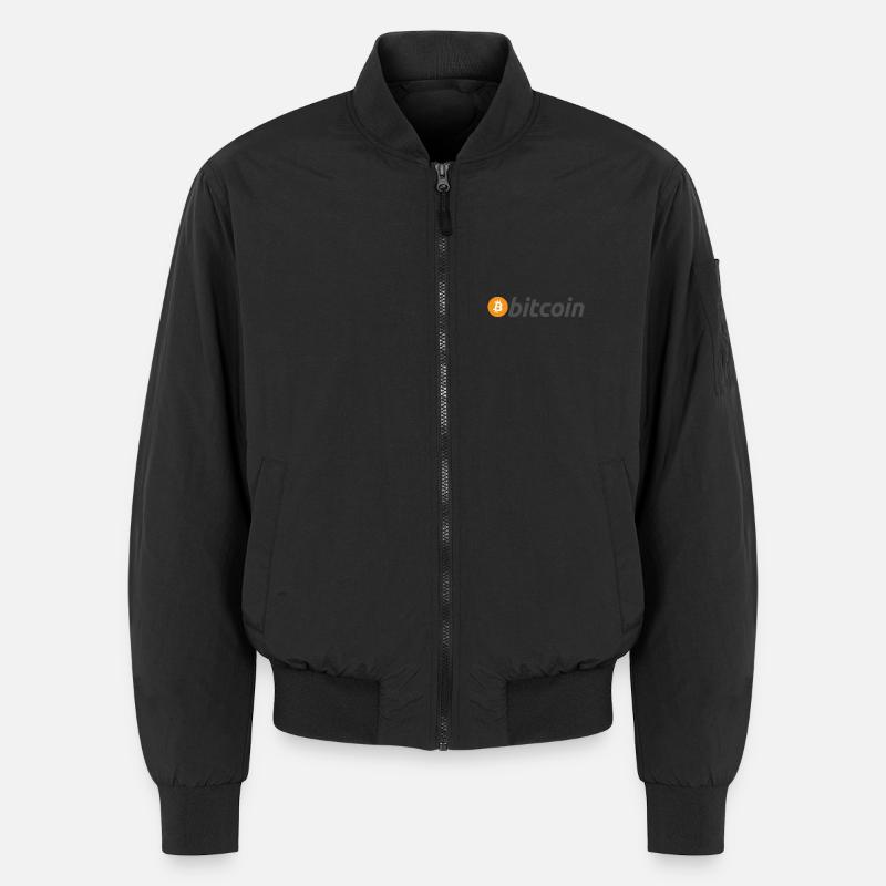 Bitcoin - Unisex Bomber Jacket - black