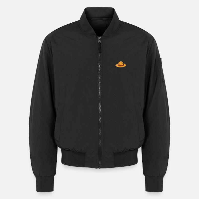 Boy scout hat - Unisex Bomber Jacket - black