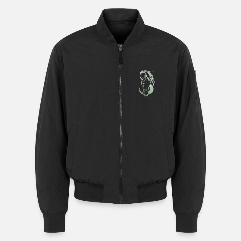 silhouette Cheval amour infini  Bomber unisexe