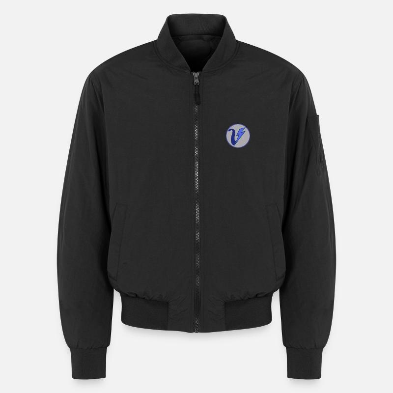 VoltVibes Logo Unisex Bomberjacke
