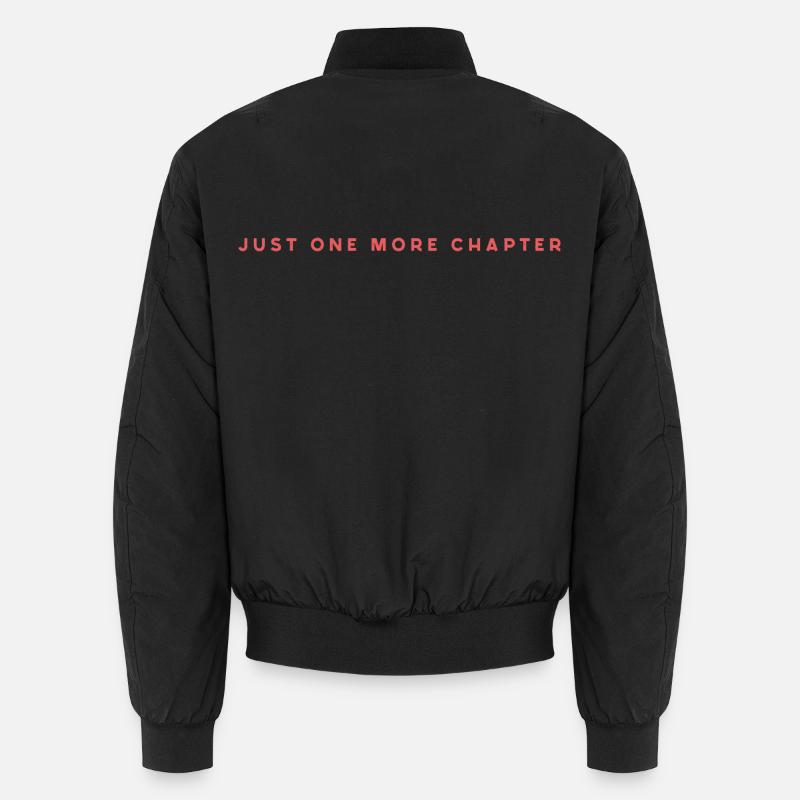 Juste un chapitre de plus - Bomber unisexe - noir