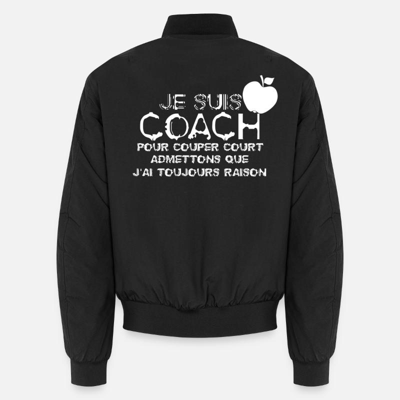 Je suis Coach Bomber unisexe