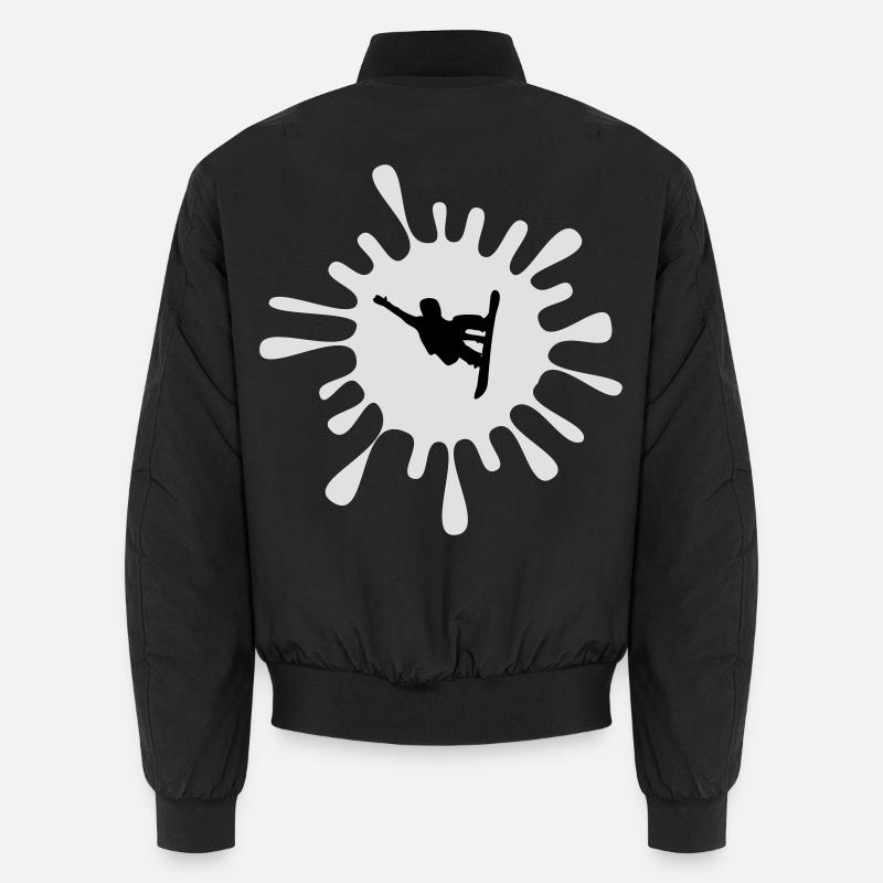Snowboarders Unisex Bomber Jacket