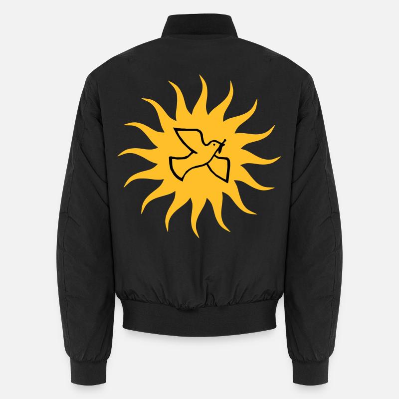 Colombe de la paix Sun Bomber unisexe