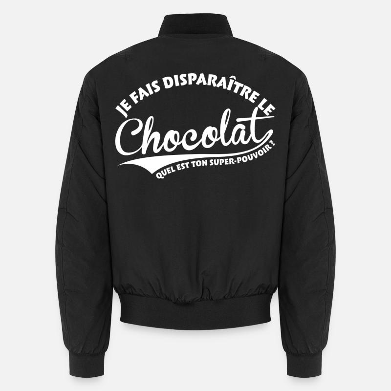 Disparaître le chocolat Bomber unisexe