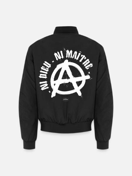 Weder Gott noch Meister - Unisex Bomberjacke - Schwarz