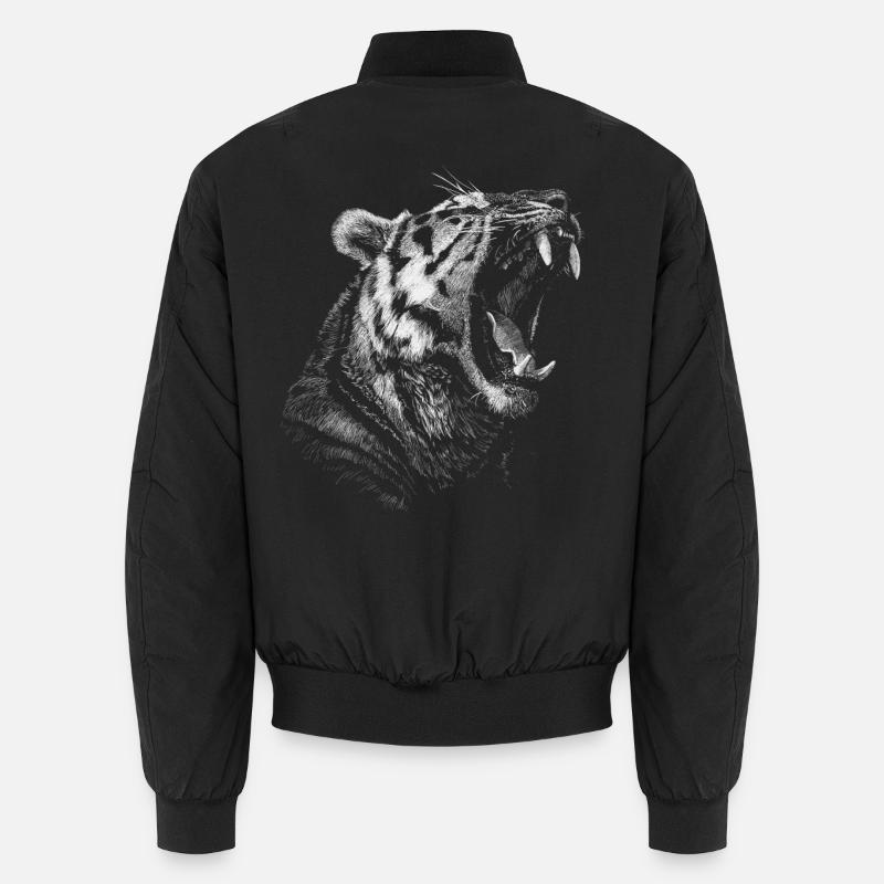 Tiger Unisex Bomberjacke