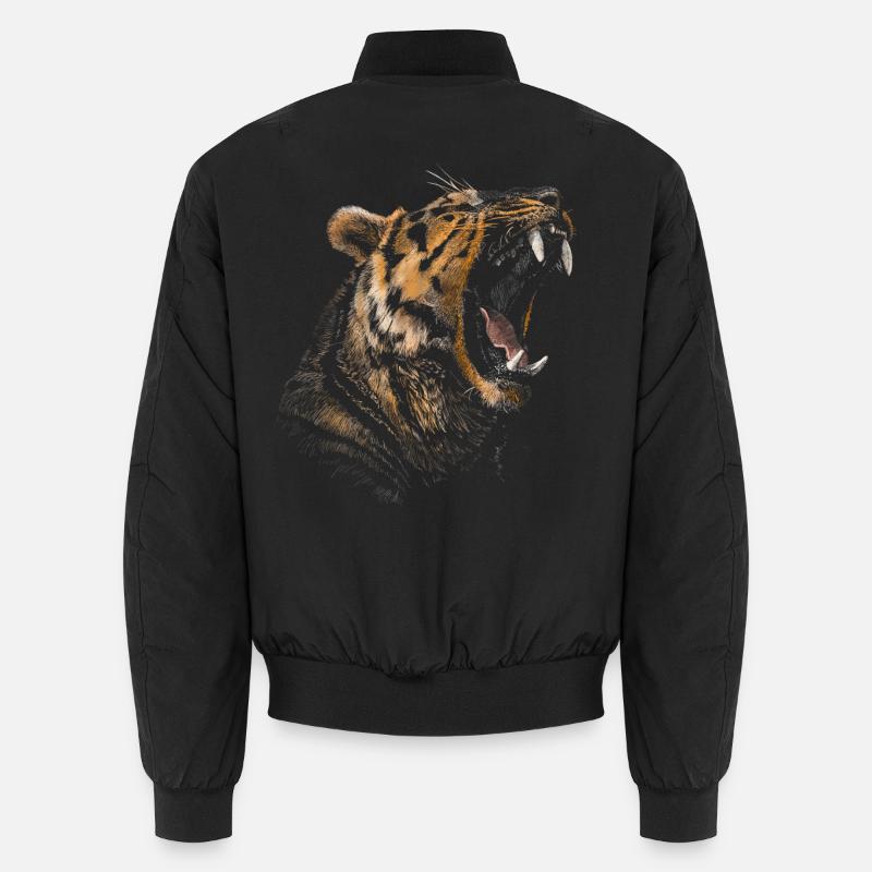 Tiger Unisex Bomberjacke