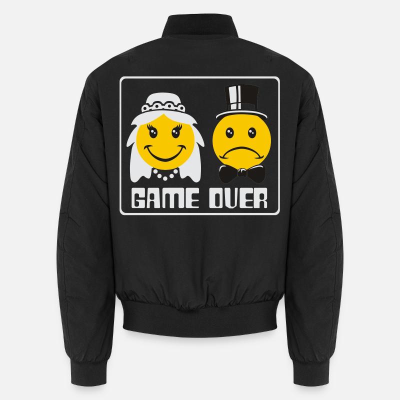 Game over flex - Unisex Bomber Jacket - black