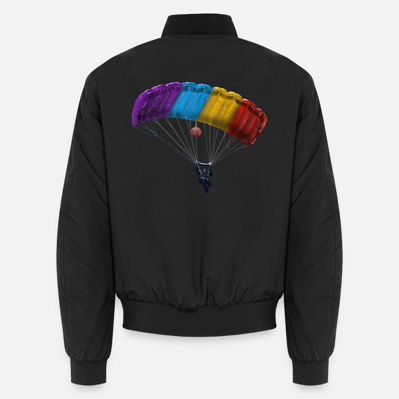parachuting Unisex Bomber Jacket