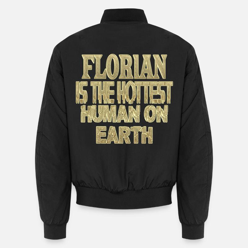 Florian - Bomber unisexe - noir