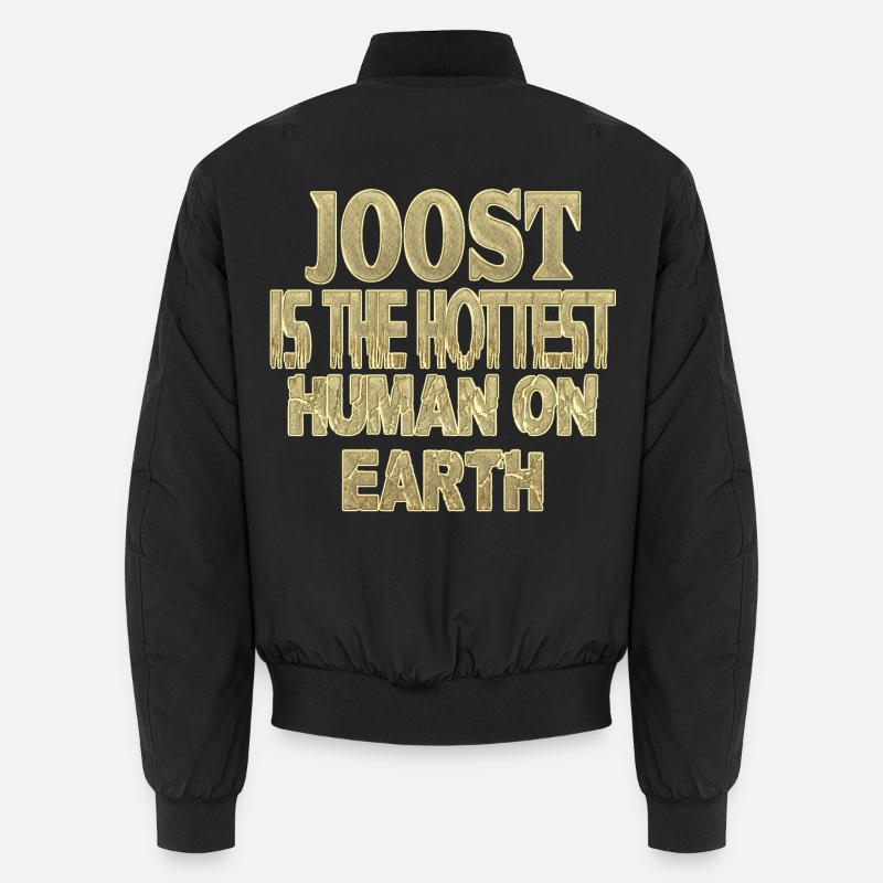 Joost - Unisex Bomberjacke - Schwarz