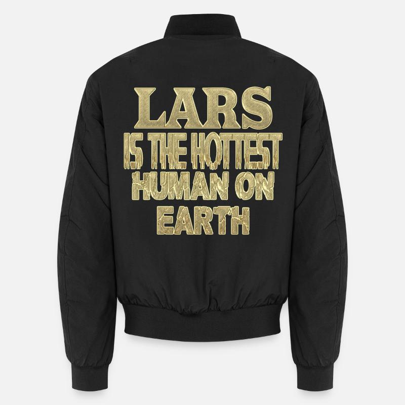 Lars - Bomber unisexe - noir