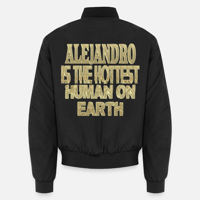 Alejandro - Bomber unisexe - noir