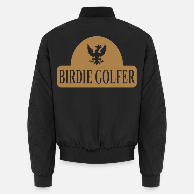 golf - Unisex Bomber Jacket - black