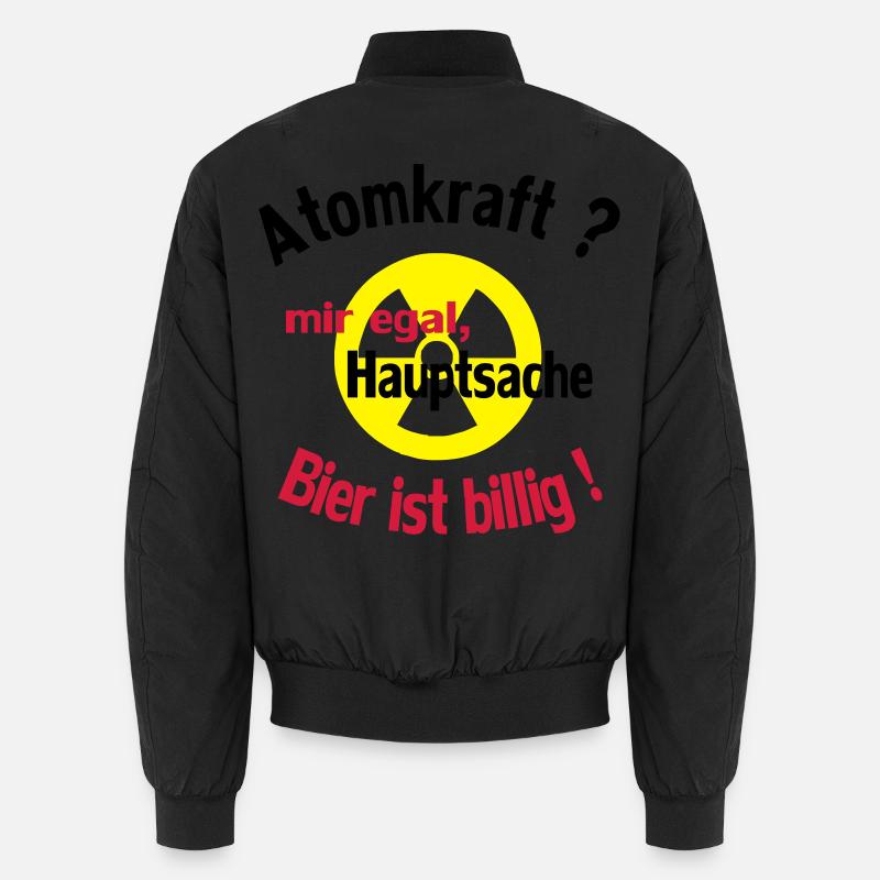 Trinkspruch - Unisex Bomberjacke - Schwarz