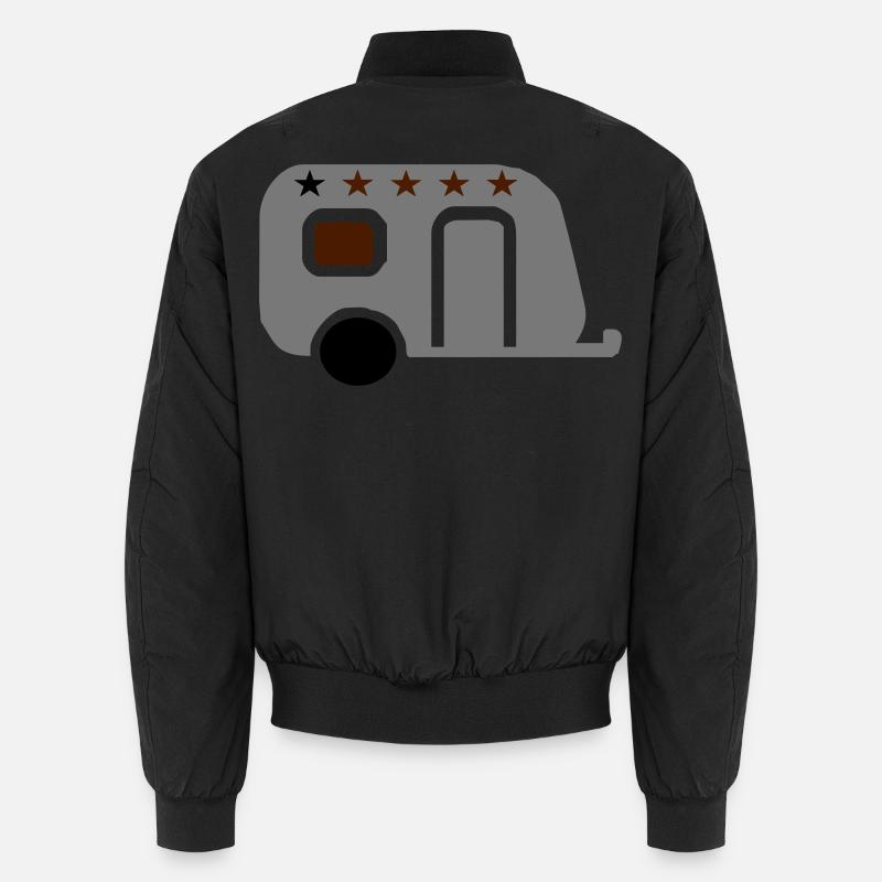 caravan - Unisex Bomber Jacket - black