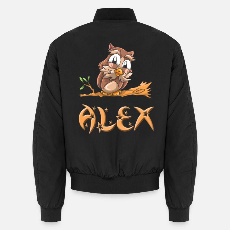 Eule Alex Unisex Bomberjacke