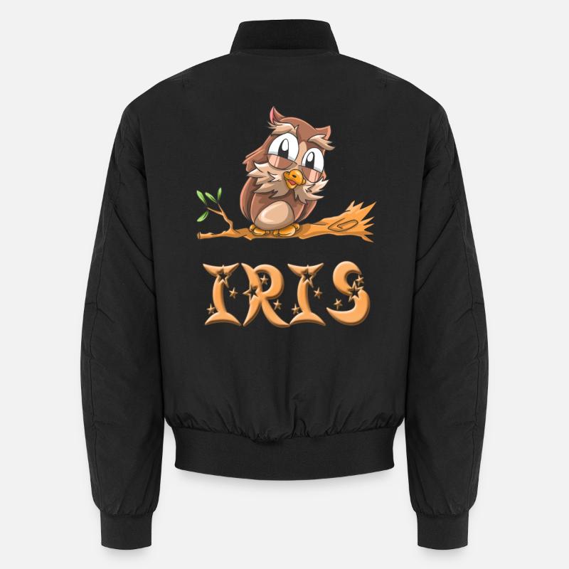 Eule Iris Unisex Bomberjacke