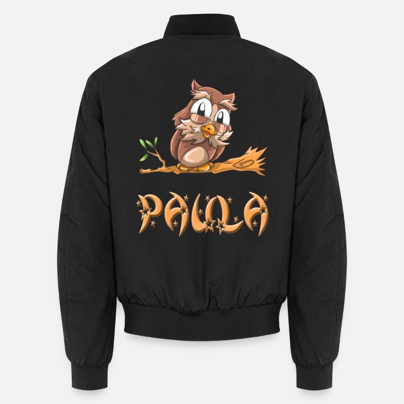 Eule Paula Unisex Bomberjacke