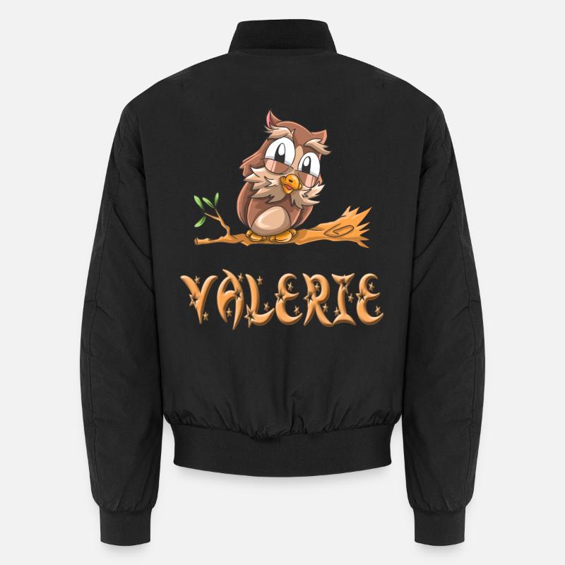 Eule Valerie Unisex Bomberjacke