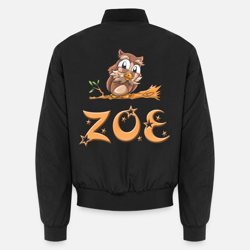Eule Zoe Unisex Bomberjacke