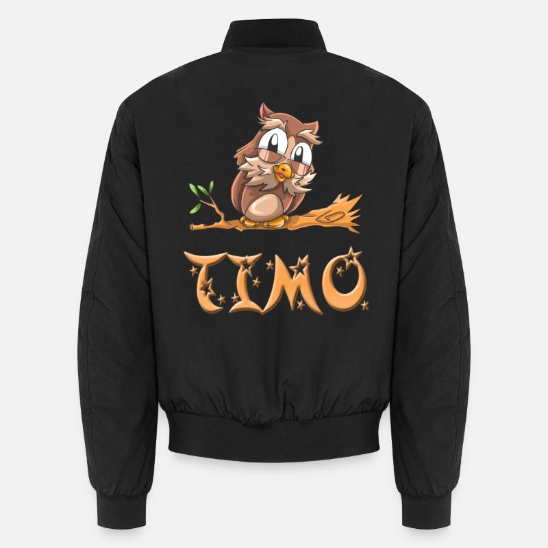Owl Timo Unisex Bomber Jacket