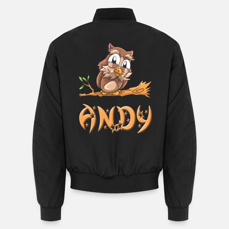 Eule Andy Unisex Bomberjacke