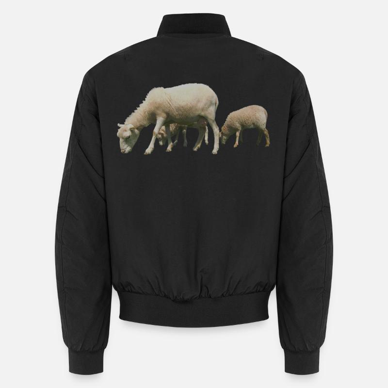 sheep Unisex Bomber Jacket