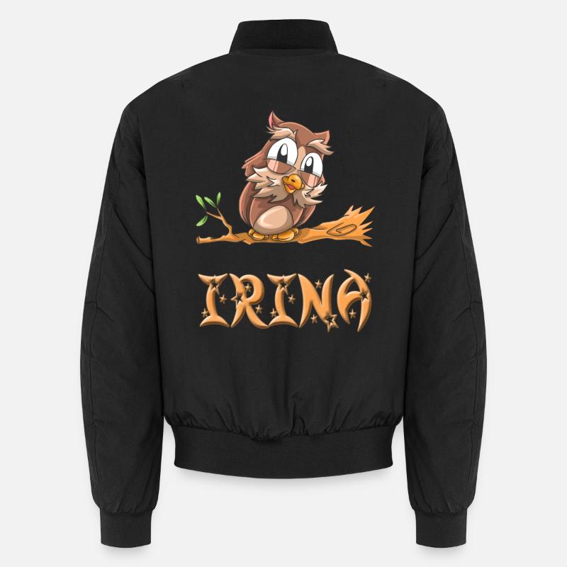 Eule Irina Unisex Bomberjacke