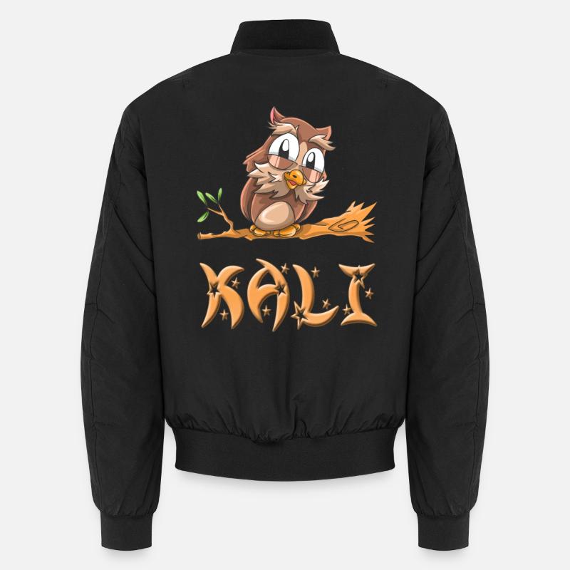 Owl Kali - Unisex Bomber Jacket - black