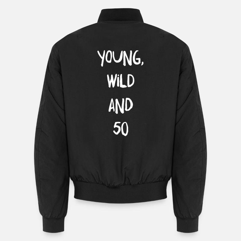 50. Geburtstag Unisex Bomberjacke
