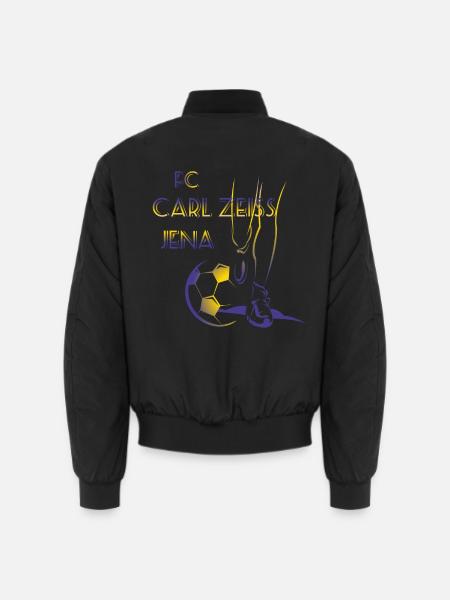 FC Carl Zeiss Jena - Unisex Bomberjacke - Schwarz