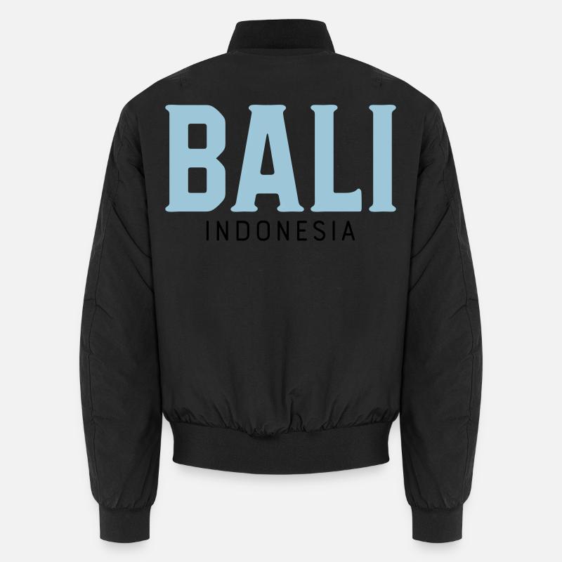 Bali - Unisex Bomberjacke - Schwarz