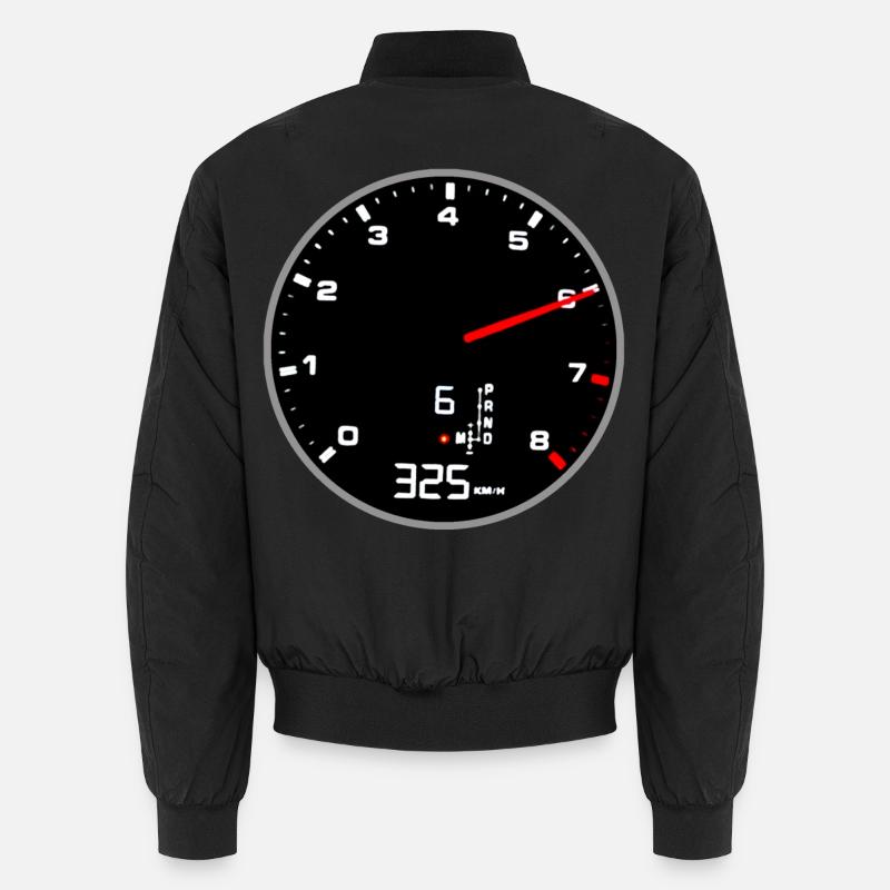 Compteur de vitesse | Aucune limite | Course de vitesse | Course Bomber unisexe
