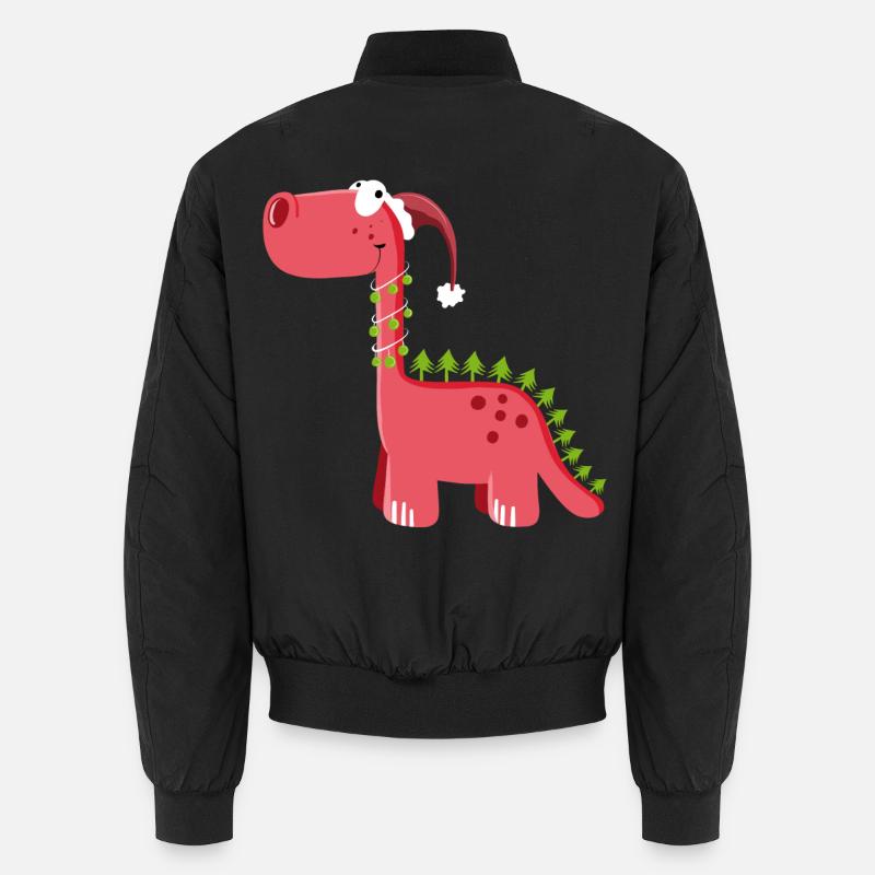 Le doux Noël Dino - Noël - Cadeau Bomber unisexe